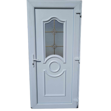 Mendy - Műanyag  bejárati ajtó - 98x198 ,  98x208cm  / fehér /